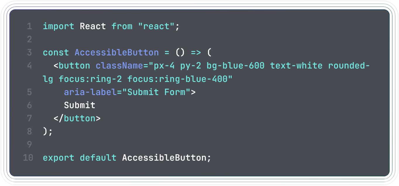 A screenshot of code