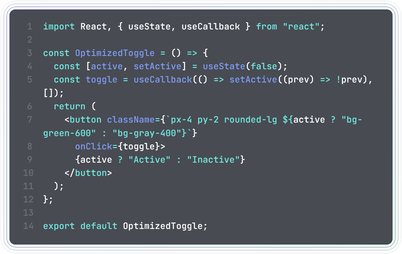 A screenshot of code